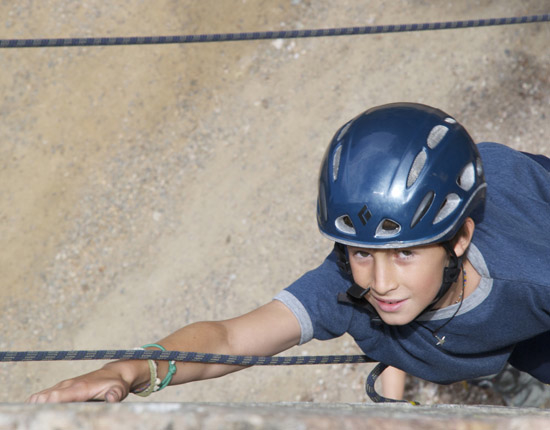 Climbing takes us up the rock as high as we'd like.